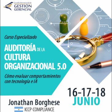 Curso Especializado «AUDITORÍA DE LA CULTURA ORGANIZACIONAL 5.0» Cómo evaluar comportamientos con Tecnología e IA 